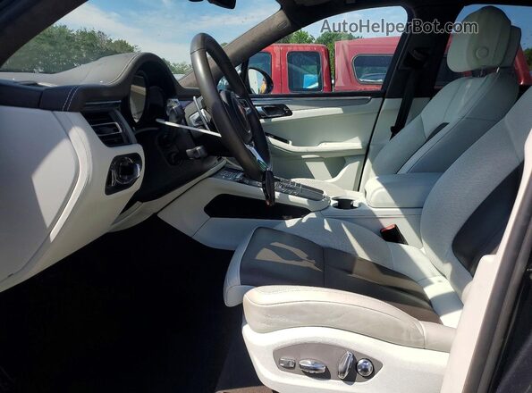 WP1AF2A5XMLB60544 2021 PORSCHE MACAN Gray წინა სალონის ხედი