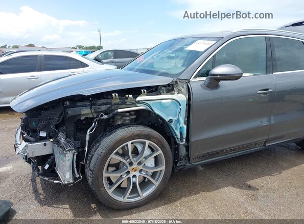 WP1AF2AY1KDA81605 2019 PORSCHE CAYENNE Gray წინა ხედი