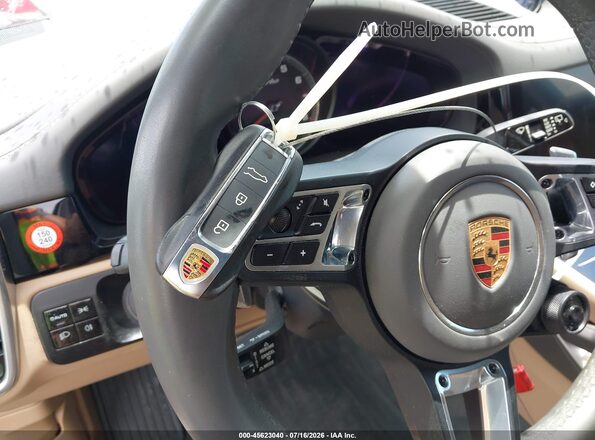 WP1AF2AY1KDA81605 2019 PORSCHE CAYENNE Gray წინა პანელის ხედი