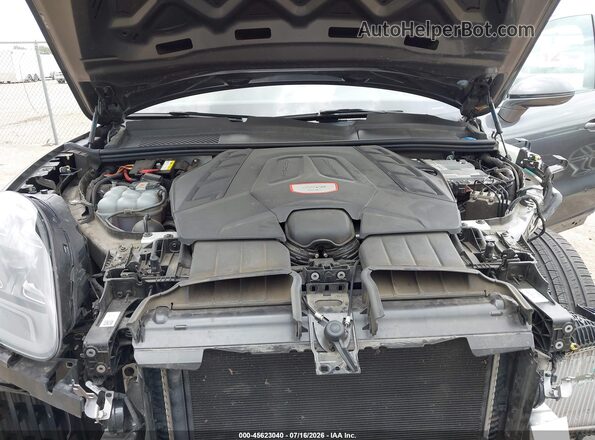 WP1AF2AY1KDA81605 2019 PORSCHE CAYENNE Gray უკანა ხედი