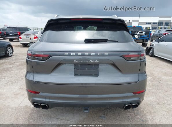 WP1AF2AY1KDA81605 2019 PORSCHE CAYENNE Gray 