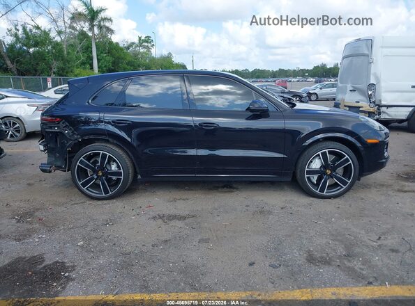 WP1AF2AY9KDA80881 2019 PORSCHE CAYENNE Black Rear interior view