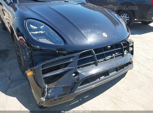 WP1AG2A53MLB52380 2021 PORSCHE MACAN Black Widok z przodu