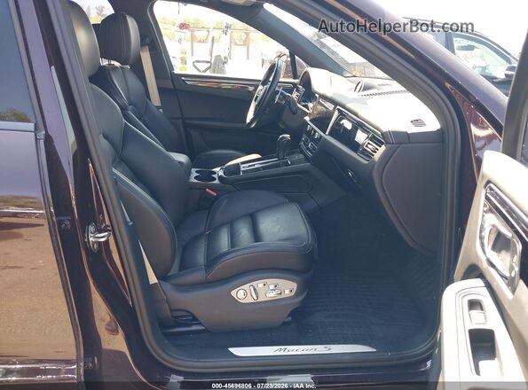 WP1AG2A57RLB36559 2024 PORSCHE MACAN Фиолетовый Вид салона спереди
