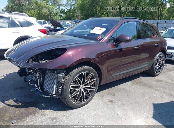 WP1AG2A57RLB36559 2024 PORSCHE MACAN Фиолетовый Передняя левая четверть