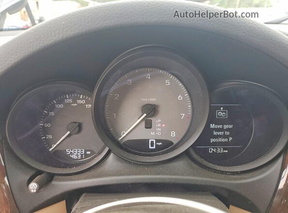 WP1AG2A58PLB35952 2023 PORSCHE MACAN Черный Вид щитка приборов
