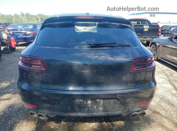 WP1AG2A59JLB60107 2018 PORSCHE MACAN Black Հետևի տեսք