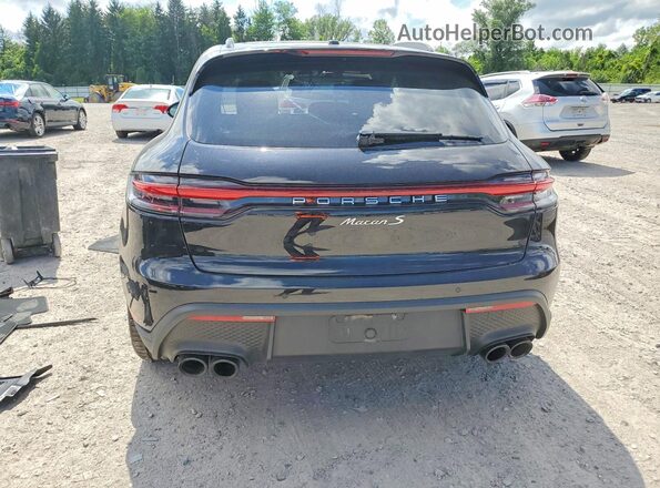 WP1AG2A5XPLB41378 2023 PORSCHE MACAN Черный Вид сзади