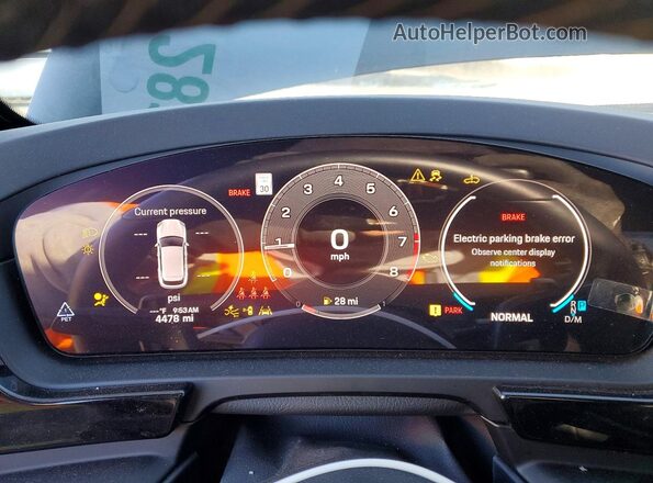 WP1AL2AY0RDA32060 2024 PORSCHE CAYENNE Black ხელსაწყოთა პანელის ხედი