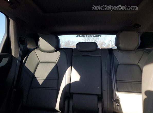 WP1AL2AY0RDA32060 2024 PORSCHE CAYENNE Black უკანა სავარძლების ხედი