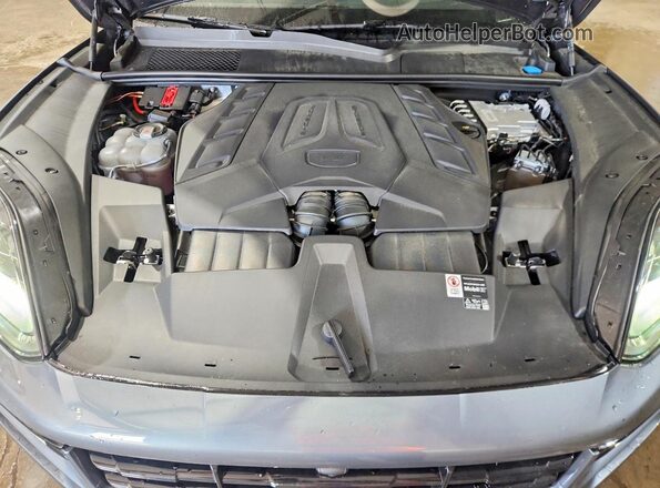 WP1AL2AY8TDA15921 2026 PORSCHE CAYENNE Gray ძრავის განყოფილების ხედი