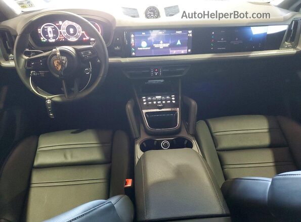 WP1BA2AY9TDA35072 2026 PORSCHE CAYENNE Black Вид панелі приладів