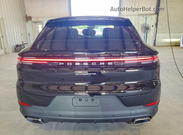 WP1BA2AY9TDA35072 2026 PORSCHE CAYENNE Black Вид ззаду