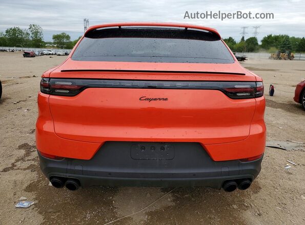 WP1BA2AYXLDA47926 2020 PORSCHE CAYENNE Orange Вид ззаду