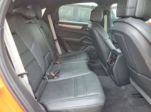 WP1BA2AYXLDA47926 2020 PORSCHE CAYENNE Orange Вид задніх сидінь