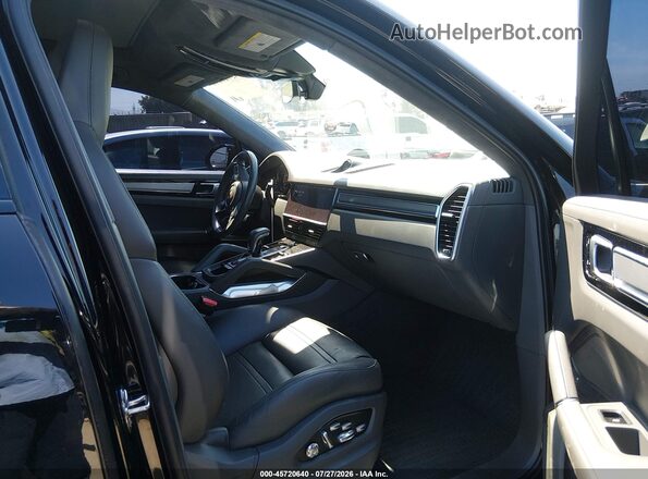WP1BF2AY8LDA65102 2020 PORSCHE CAYENNE Black Սալոնի դիմացի տեսք