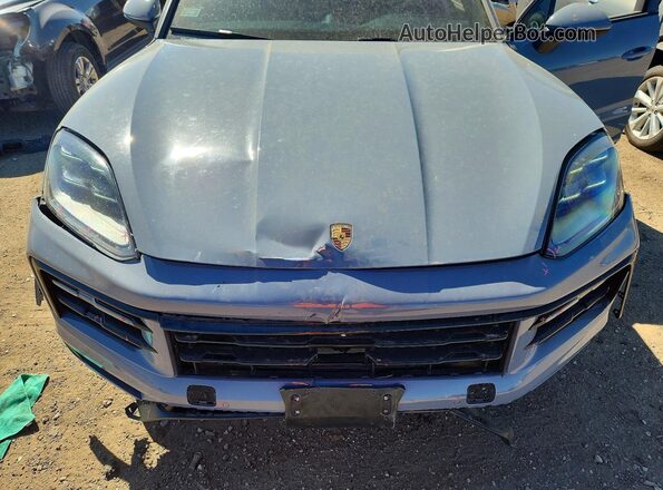 WP1BL2AY3RDA60245 2024 PORSCHE CAYENNE Gray უკანა სალონის ხედი