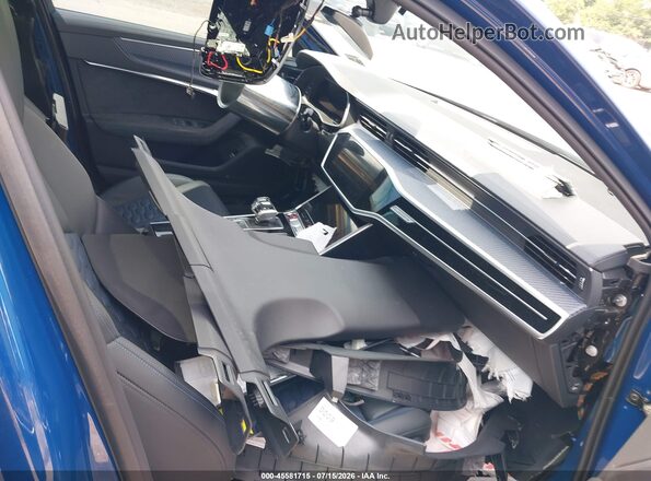WUA1DBF21SN910410 2025 AUDI RS 6 AVANT PERFORMANCE Blue Front interior view