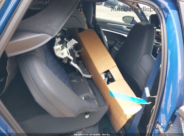 WUA1DBF21SN910410 2025 AUDI RS 6 AVANT PERFORMANCE Blue VIN sticker view