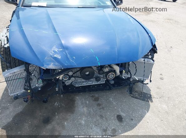 WUA1DBF21SN910410 2025 AUDI RS 6 AVANT PERFORMANCE Blue Front view