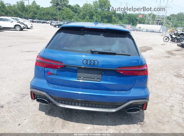 WUA1DBF21SN910410 2025 AUDI RS 6 AVANT PERFORMANCE Blue 