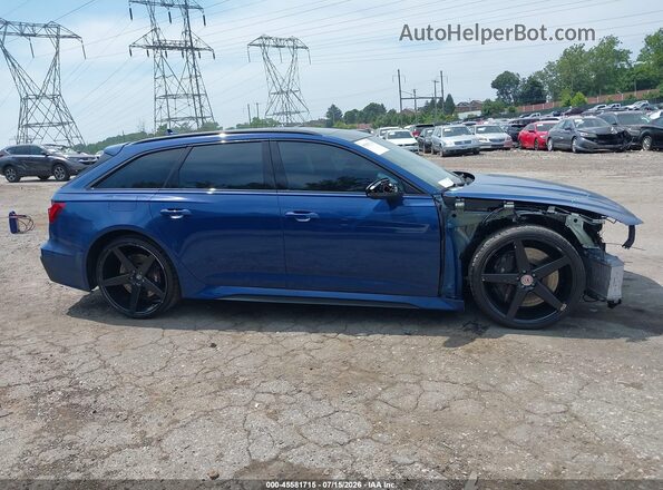 WUA1DBF21SN910410 2025 AUDI RS 6 AVANT PERFORMANCE Blue 360 interior view