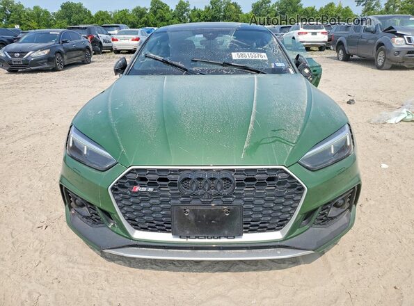 WUABWCF55KA900338 2019 AUDI RS5 Green Вид спереду