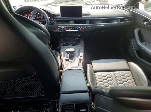 WUABWCF55KA900338 2019 AUDI RS5 Green Вид панелі приладів