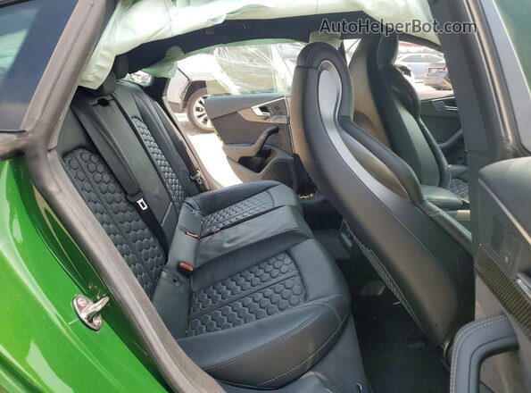 WUABWCF55KA900338 2019 AUDI RS5 Green Вид задніх сидінь