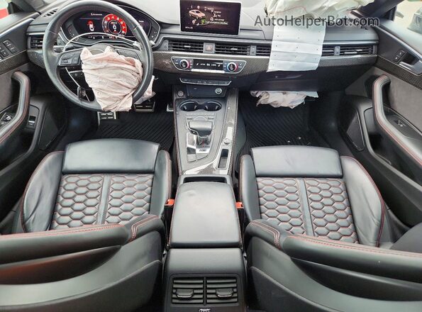 WUABWCF56KA901644 2019 AUDI RS5 Gray Առջևի վահանակի տեսք