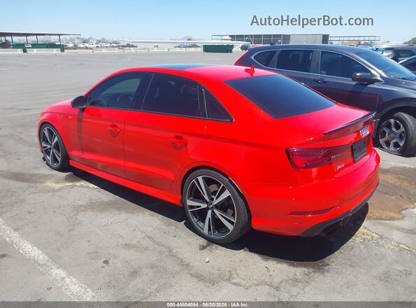 WUABWGFF3J1905732 2018 AUDI RS3 Orange Widok z przodu
