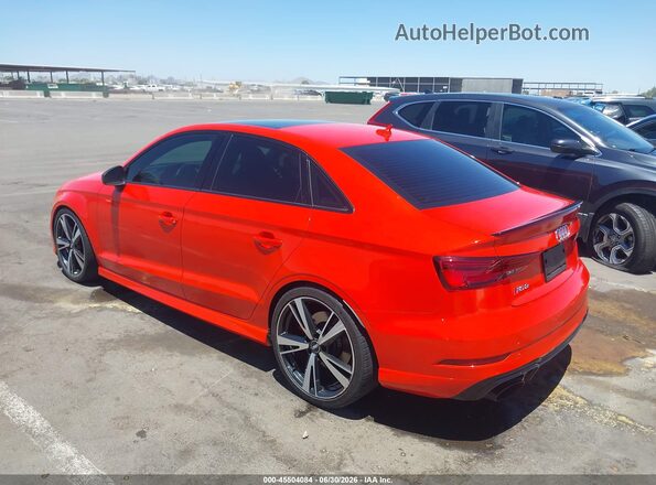 WUABWGFF3J1905732 2018 AUDI RS3 Orange Tył lewy