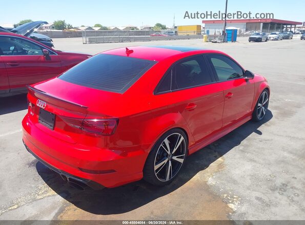 WUABWGFF3J1905732 2018 AUDI RS3 Orange Tył prawy