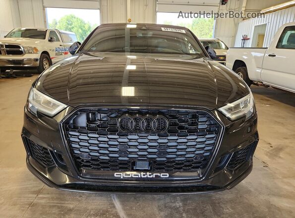 WUABWGFFXKA902456 2019 AUDI RS3 Black წინა ხედი