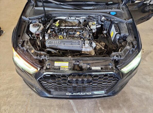 WUABWGFFXKA902456 2019 AUDI RS3 Black უკანა სალონის ხედი