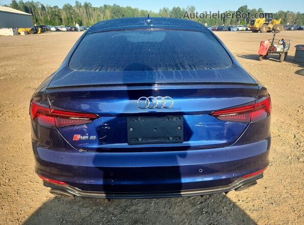 WUACWCF55KA903843 2019 AUDI RS5 Blue Vista trasera