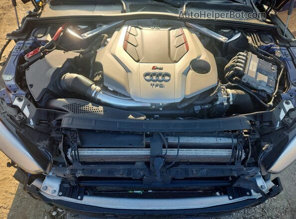 WUACWCF55KA903843 2019 AUDI RS5 Blue Vista interior trasera