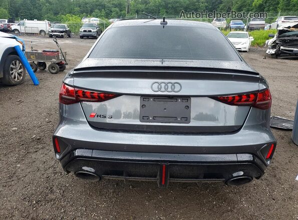 WUAGWDGY9SA912741 2025 AUDI RS3 Gray Вид ззаду