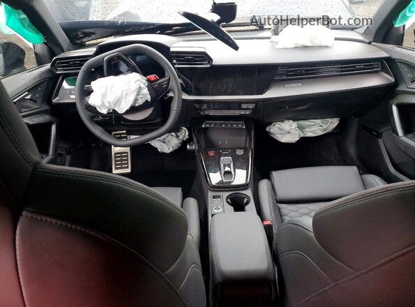 WUAGWDGY9SA912741 2025 AUDI RS3 Gray Вид панелі приладів