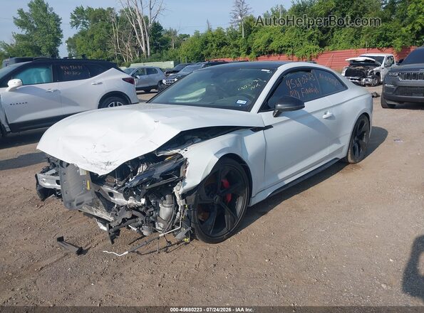 WUANWAF59MA902291 2021 AUDI RS5 White წინა მარცხენა ხედი სამი მეოთხედიდან