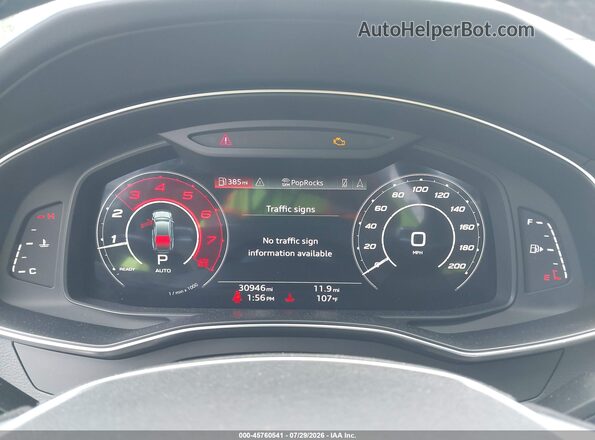 WUAPCBF21NN901126 2022 AUDI RS7 Black Հետևի նստատեղերի տեսք