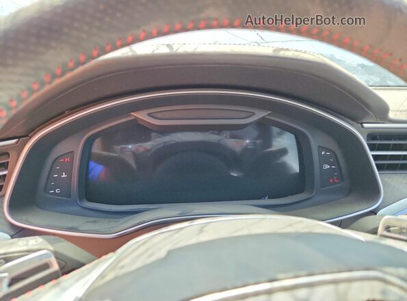 WUAPCBF24MN903029 2021 AUDI RS7 White Vista del cuadro de instrumentos