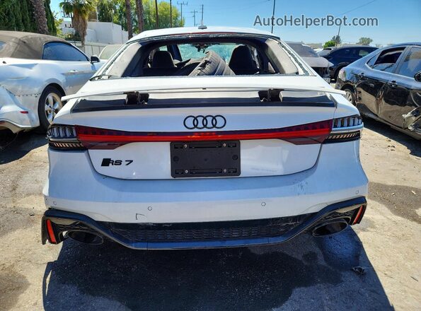 WUAPCBF24MN903029 2021 AUDI RS7 White Vista trasera