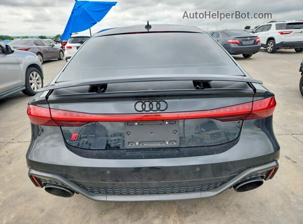WUAPCBF25NN905650 2022 AUDI RS7 Black უკანა ხედი