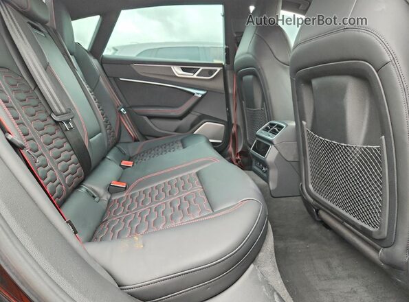 WUAPCBF25NN905650 2022 AUDI RS7 Black უკანა სავარძლების ხედი