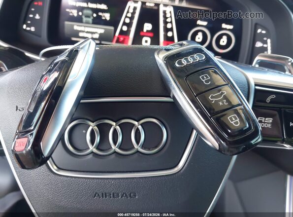 WUAPCBF26MN903517 2021 AUDI RS7 Black Dashboard view