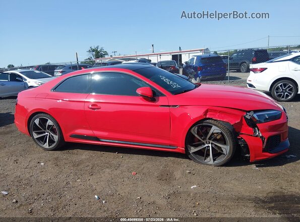 WUAPWAF57JA902360 2018 AUDI RS5 Red Widok wnętrza z tyłu