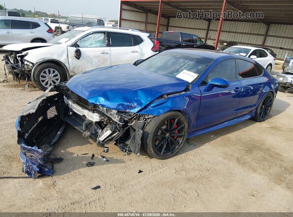 WUAW2AFC1GN903897 2016 AUDI RS7 Blue Vista tres cuartos delantera izquierda