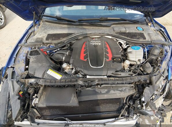 WUAW2AFC1GN903897 2016 AUDI RS7 Blue Vista trasera