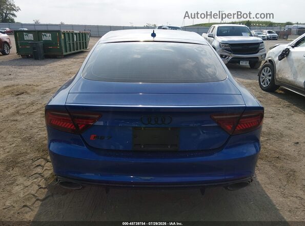 WUAW2AFC1GN903897 2016 AUDI RS7 Blue 